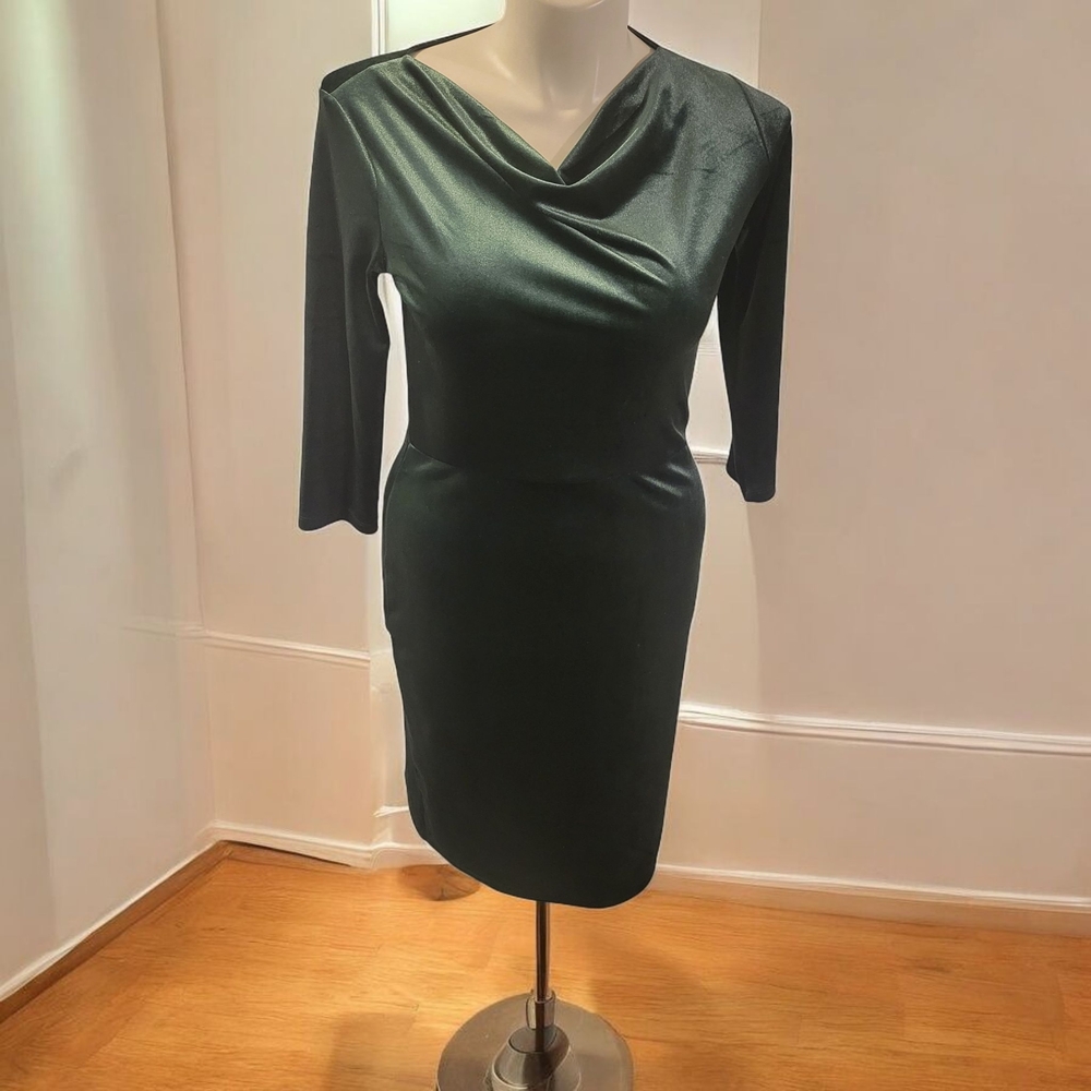 H&M Elegant Green Valour Women's Dress Size L